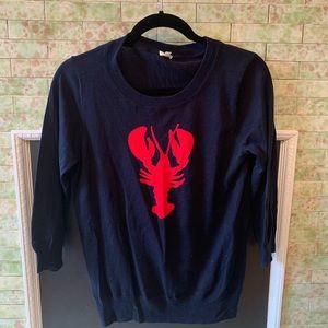 Looking for Lobster? J Crew Sweater